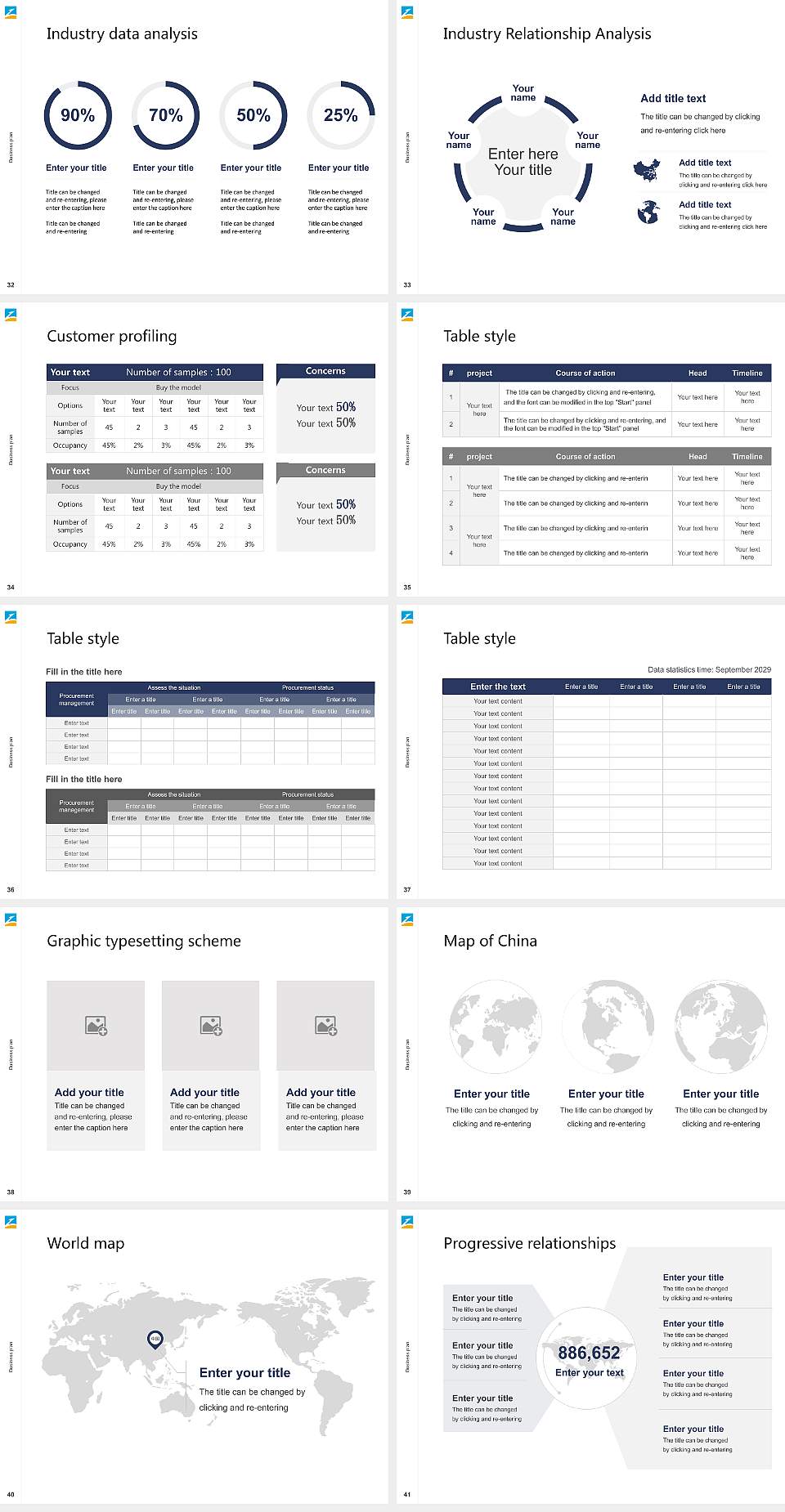 Sojo University Competition/Entrepreneurship Contest PPT Template4:3 ratio PPT effect preview image5