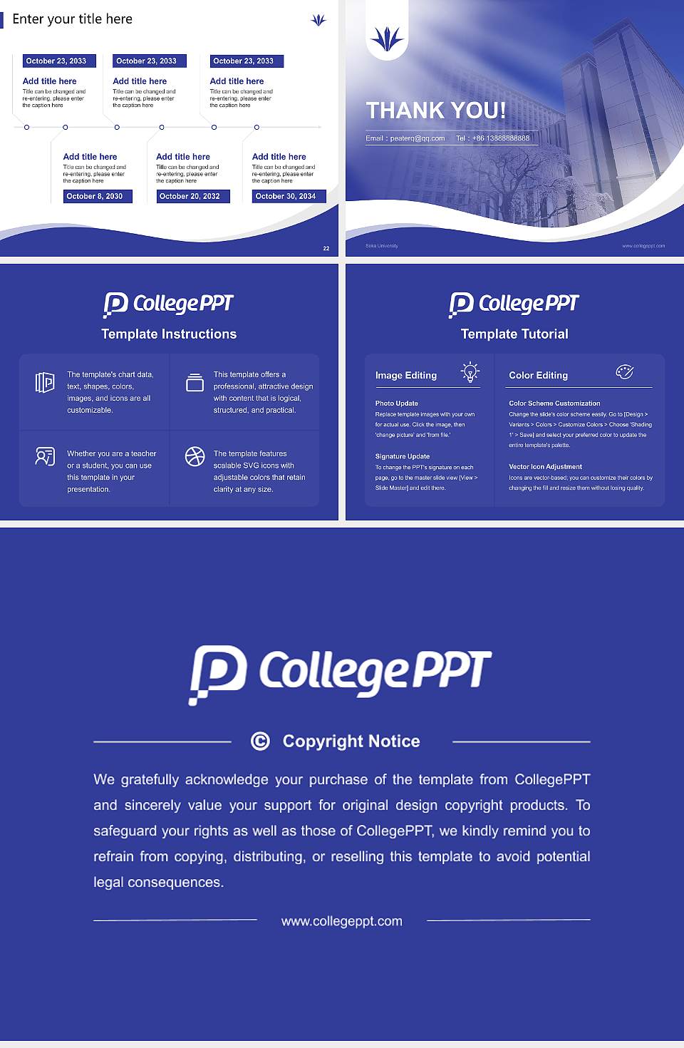 Soka University Lecture Sharing and Networking Event PPT Template4:3 ratio PPT effect preview image4