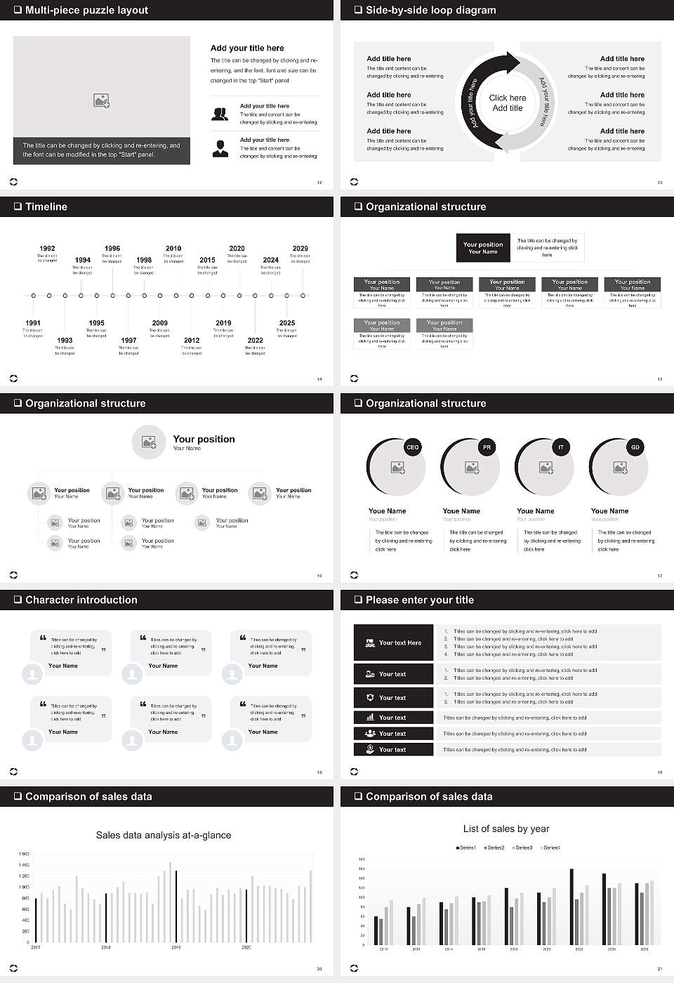 Japan International University General PPT Template16:9 ratio PPT effect preview image3