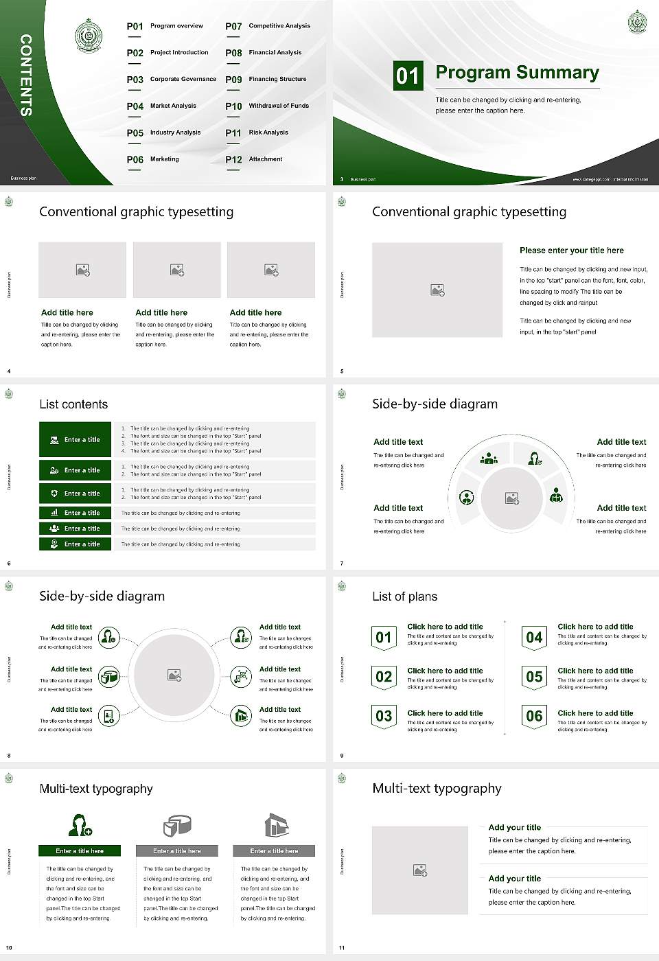 Karnataka State Rural Development and Panchayat Raj University Competition/Entrepreneurship Contest PPT Template16:9 ratio PPT effect preview image2