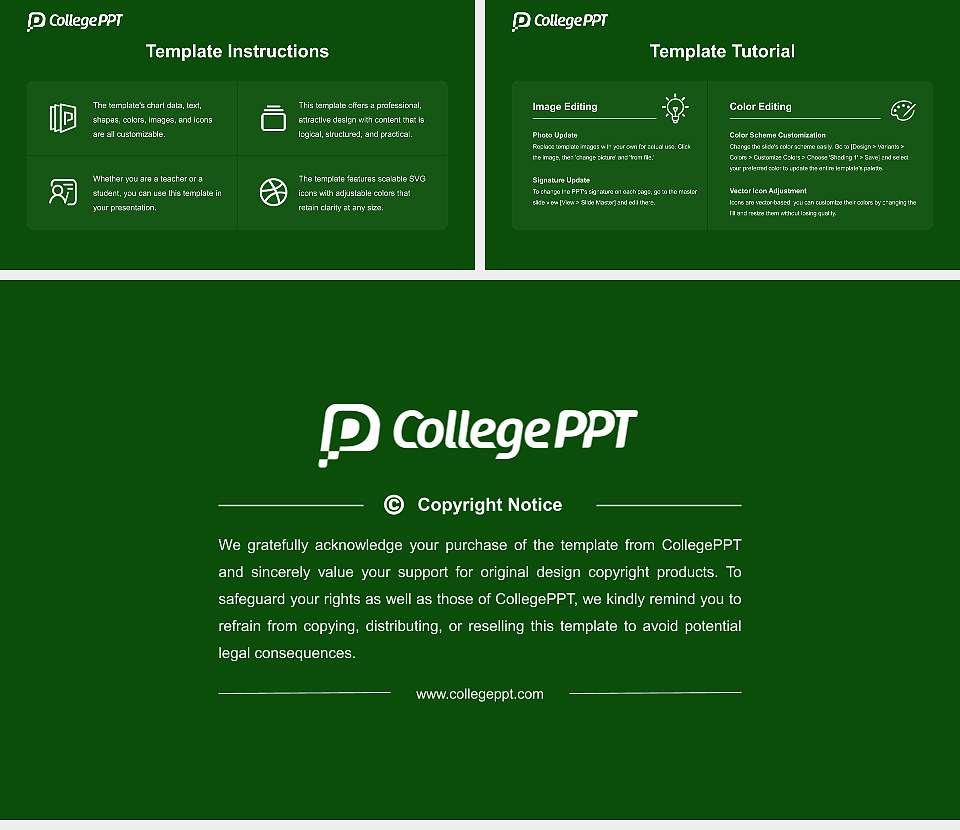 Kerala Agricultural University Course/Courseware Creation PPT Template16:9 ratio PPT effect preview image5