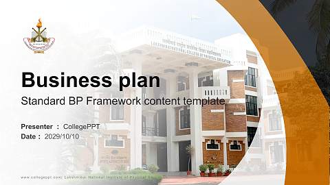 Lakshmibai National Institute of Physical Education Competition/Entrepreneurship Contest PPT Template