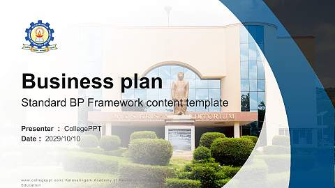 Kalasalingam Academy of Research and Higher Education Competition/Entrepreneurship Contest PPT Template