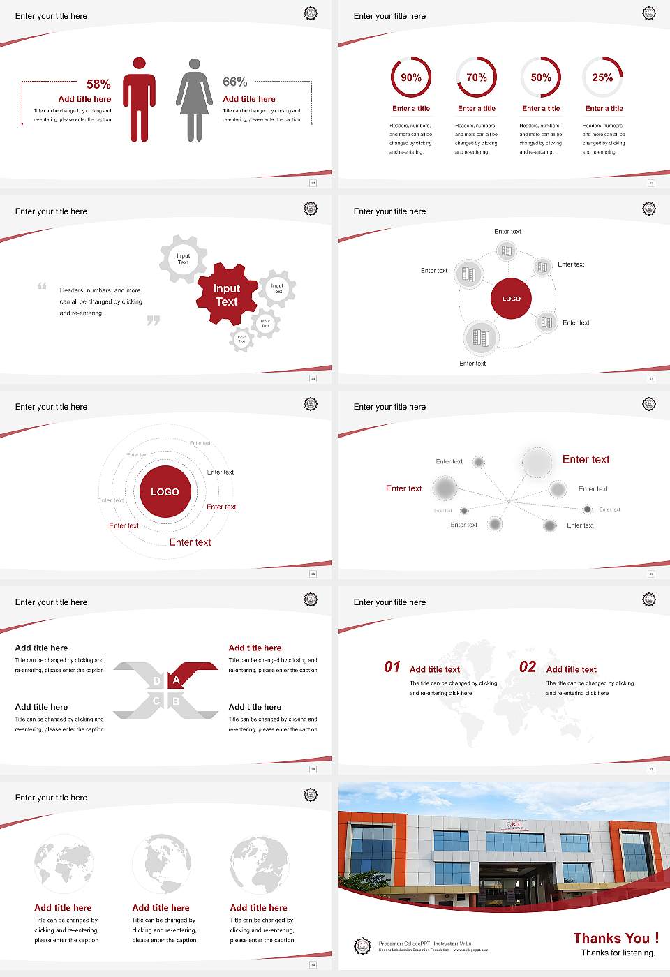 Koneru Lakshmaiah Education Foundation Course/Courseware Creation PPT Template16:9 ratio PPT effect preview image4