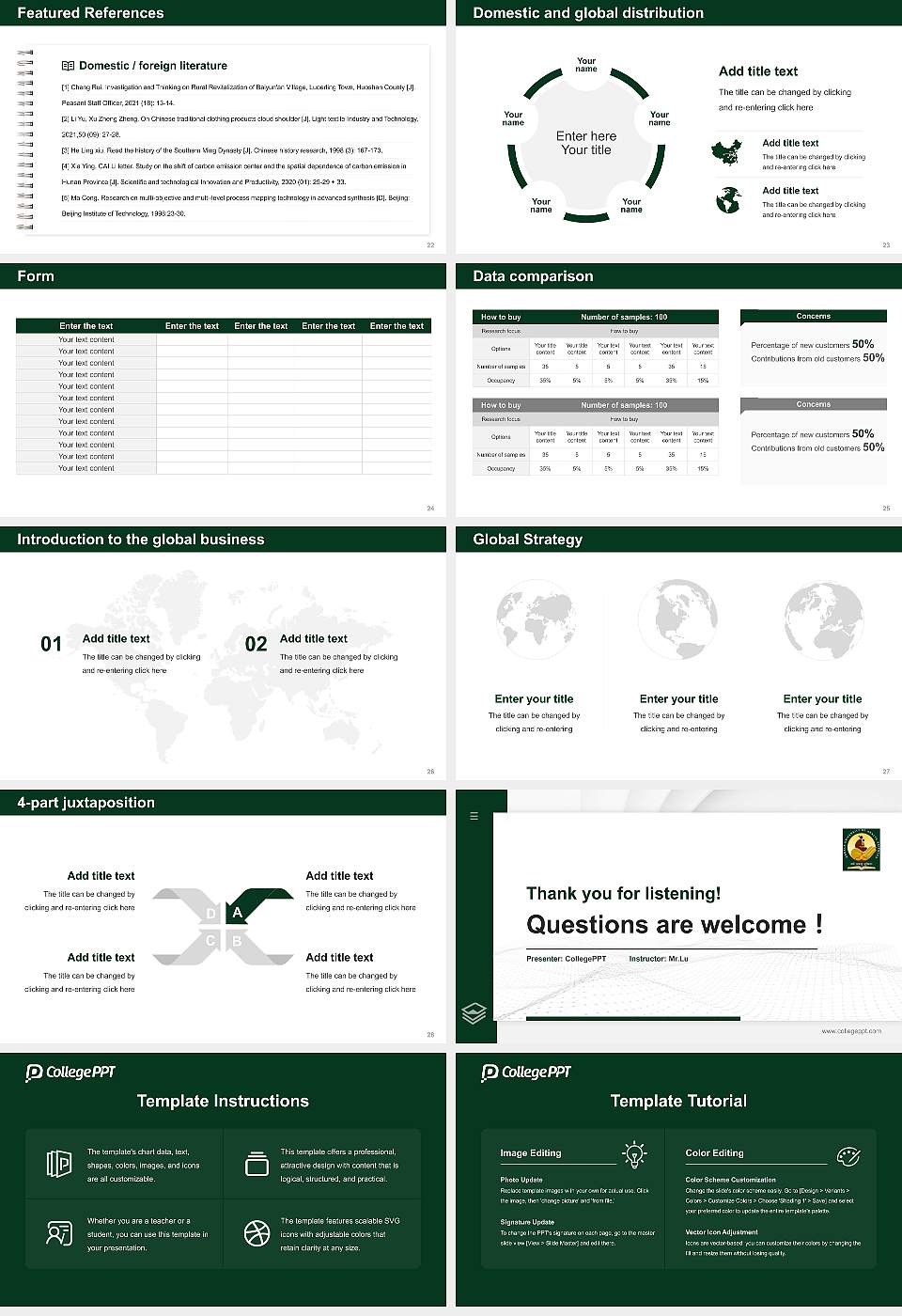 Kerala University of Health Sciences Thesis Proposal/Graduation Defense PPT Template16:9 ratio PPT effect preview image4