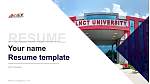 LNCT University Resume PPT Template