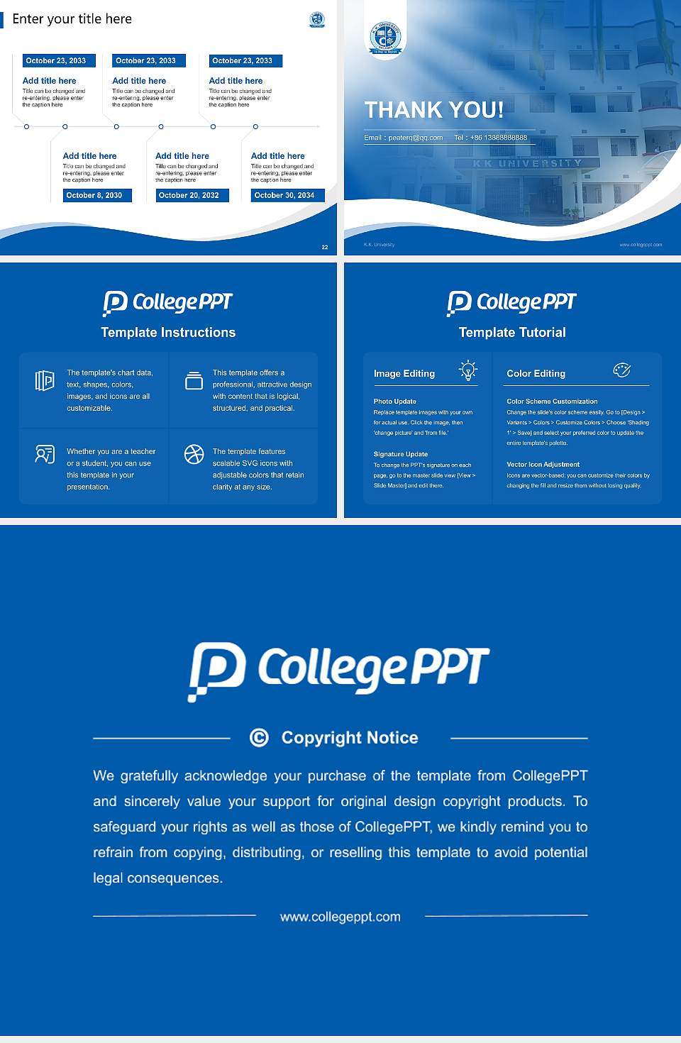 K.K. University Lecture Sharing and Networking Event PPT Template4:3 ratio PPT effect preview image4