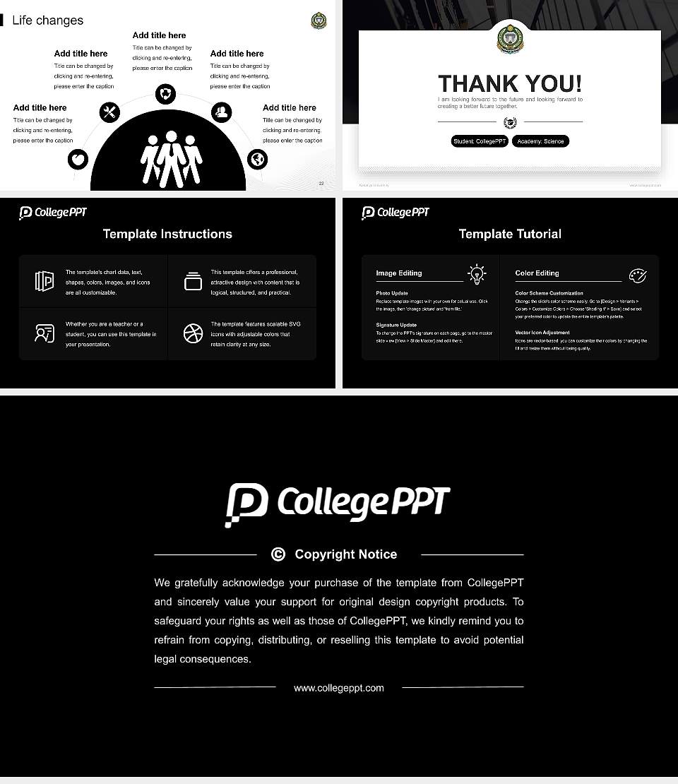 Kakatiya University National Scholarship Defense PPT Template16:9 ratio PPT effect preview image4