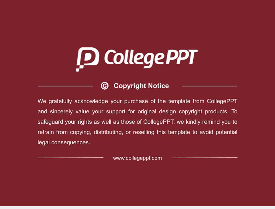 Lords University Thesis Proposal/Graduation Defense PPT Template4:3 ratio PPT effect preview image5