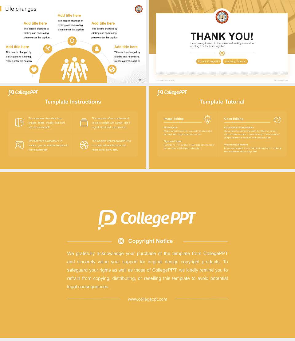 Jodhpur National University National Scholarship Defense PPT Template16:9 ratio PPT effect preview image4