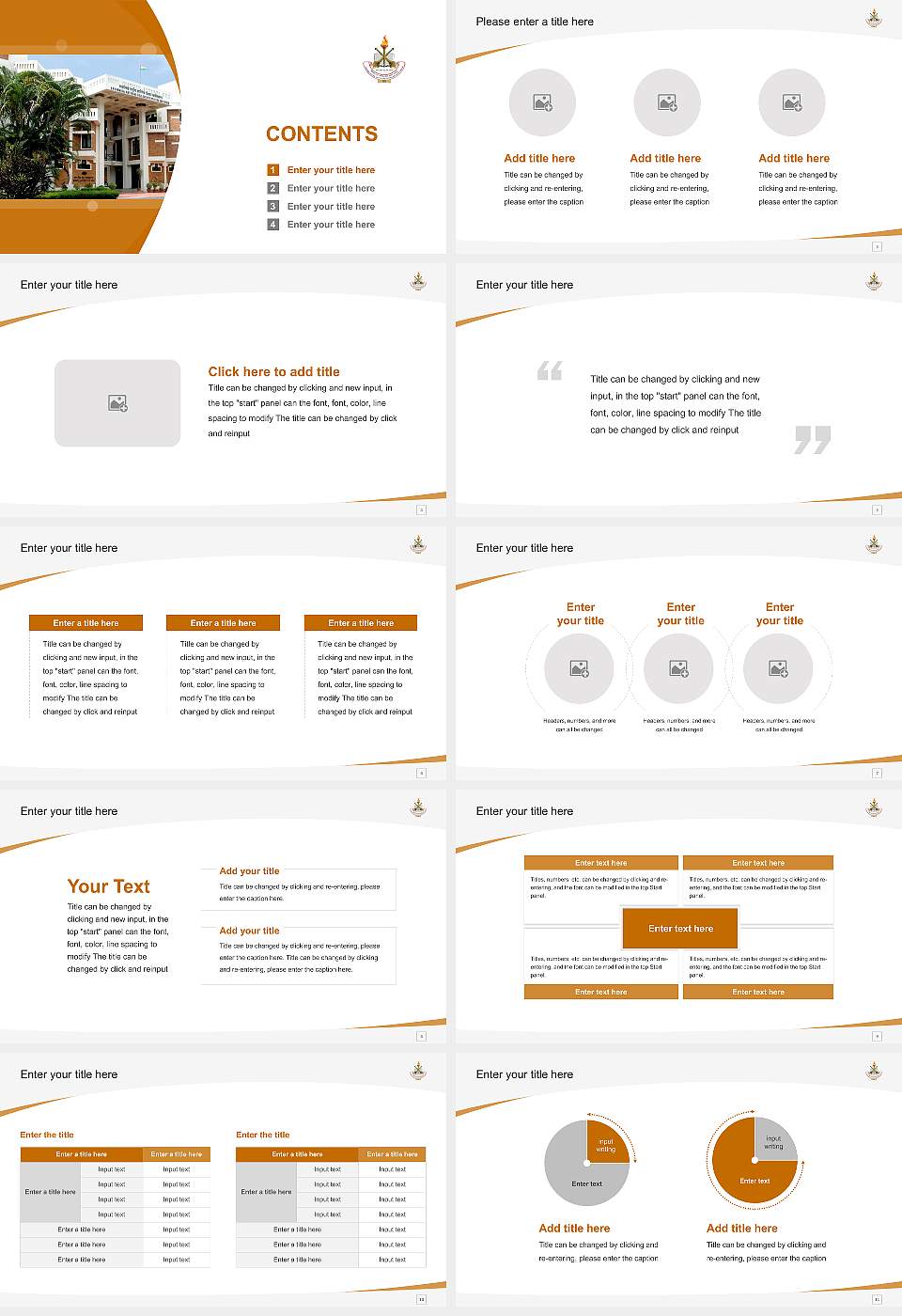 Lakshmibai National Institute of Physical Education Course/Courseware Creation PPT Template16:9 ratio PPT effect preview image2