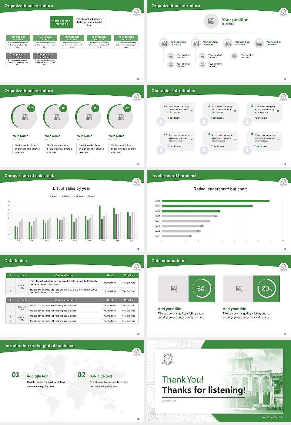 Kuvempu University Academic Presentation/Research Findings Report PPT Template16:9 ratio PPT effect preview image4