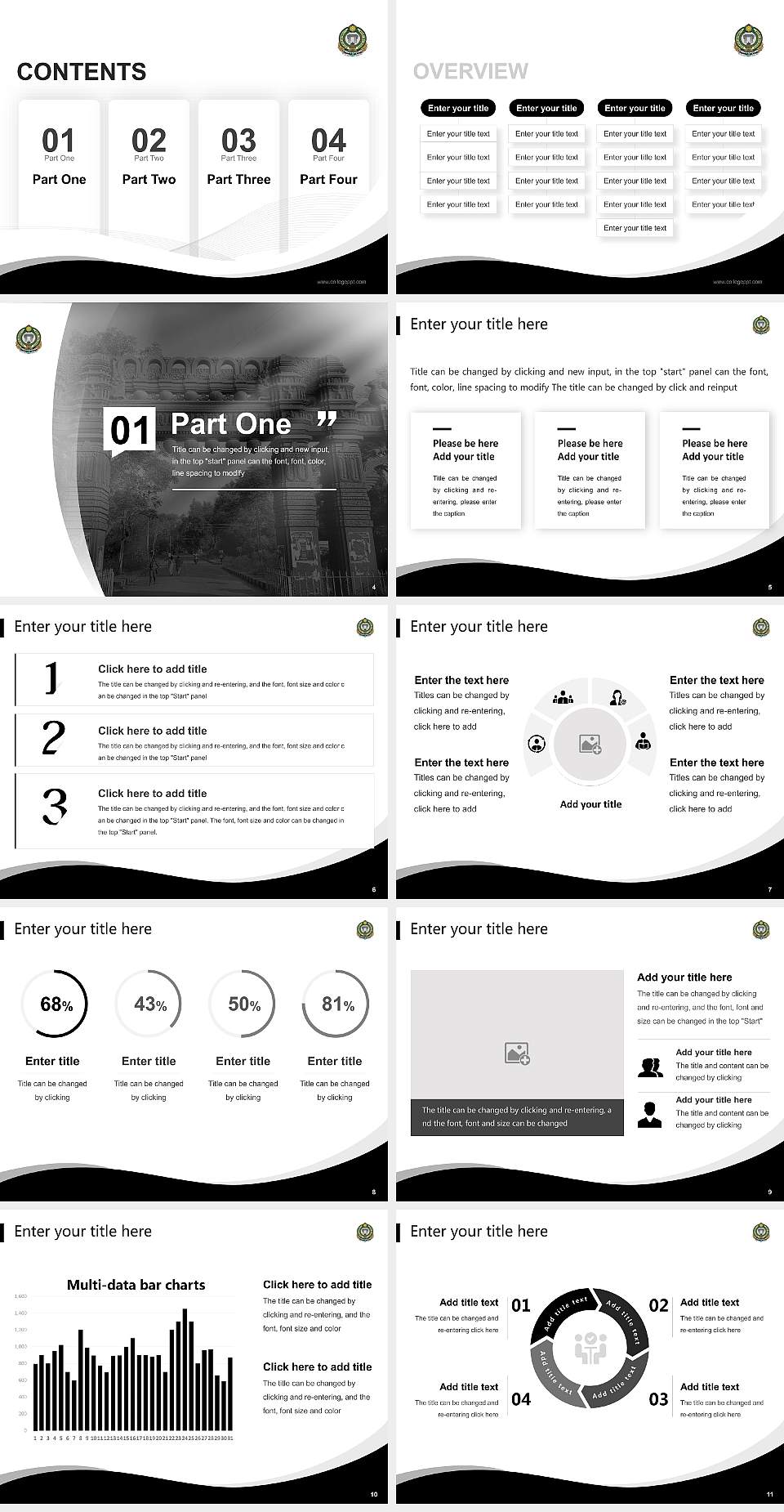 Kakatiya University Lecture Sharing and Networking Event PPT Template4:3 ratio PPT effect preview image2