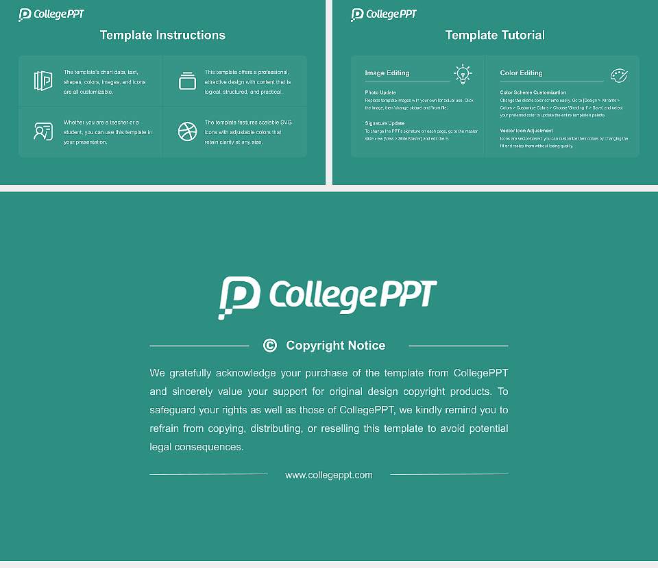 Kannur University Course/Courseware Creation PPT Template16:9 ratio PPT effect preview image5