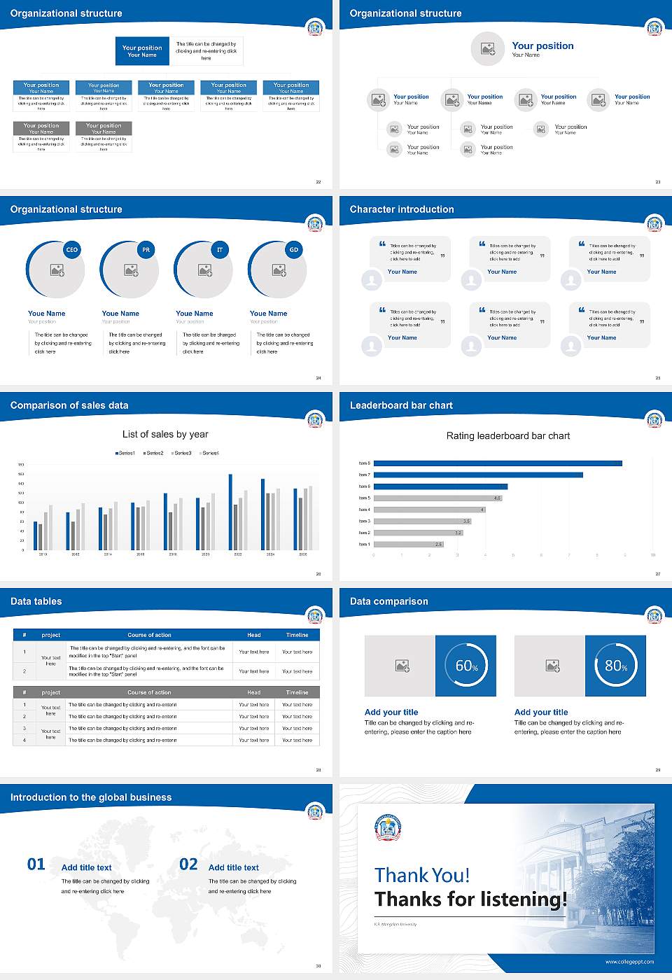 K.R. Mangalam University Academic Presentation/Research Findings Report PPT Template16:9 ratio PPT effect preview image4