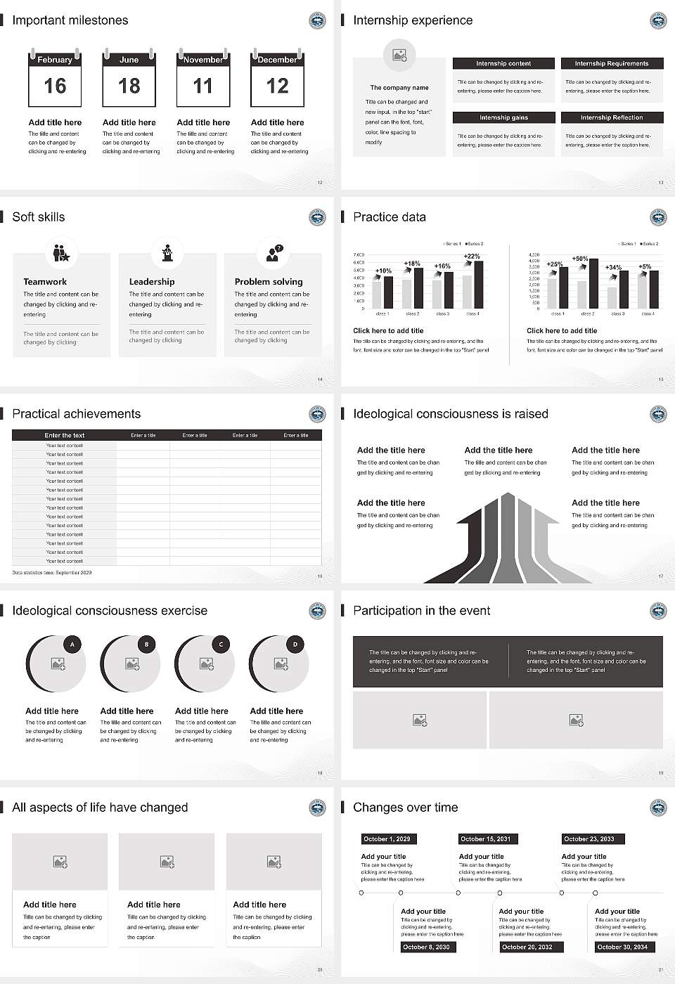 Khangchendzonga State University National Scholarship Defense PPT Template16:9 ratio PPT effect preview image3
