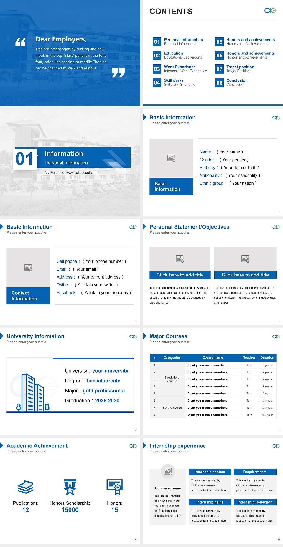 Kerala University of Digital Sciences Innovation and Technology Resume PPT Template4:3 ratio PPT effect preview image2