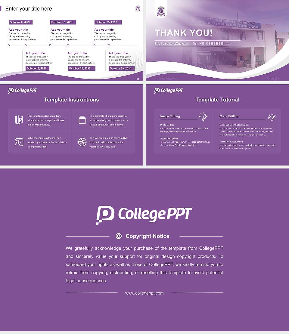 Karnataka State Women’s University Lecture Sharing and Networking Event PPT Template16:9 ratio PPT effect preview image4