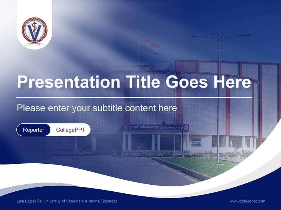 Lala Lajpat Rai University of Veterinary & Animal Sciences Lecture Sharing and Networking Event PPT Template4:3 ratio PPT effect preview image4