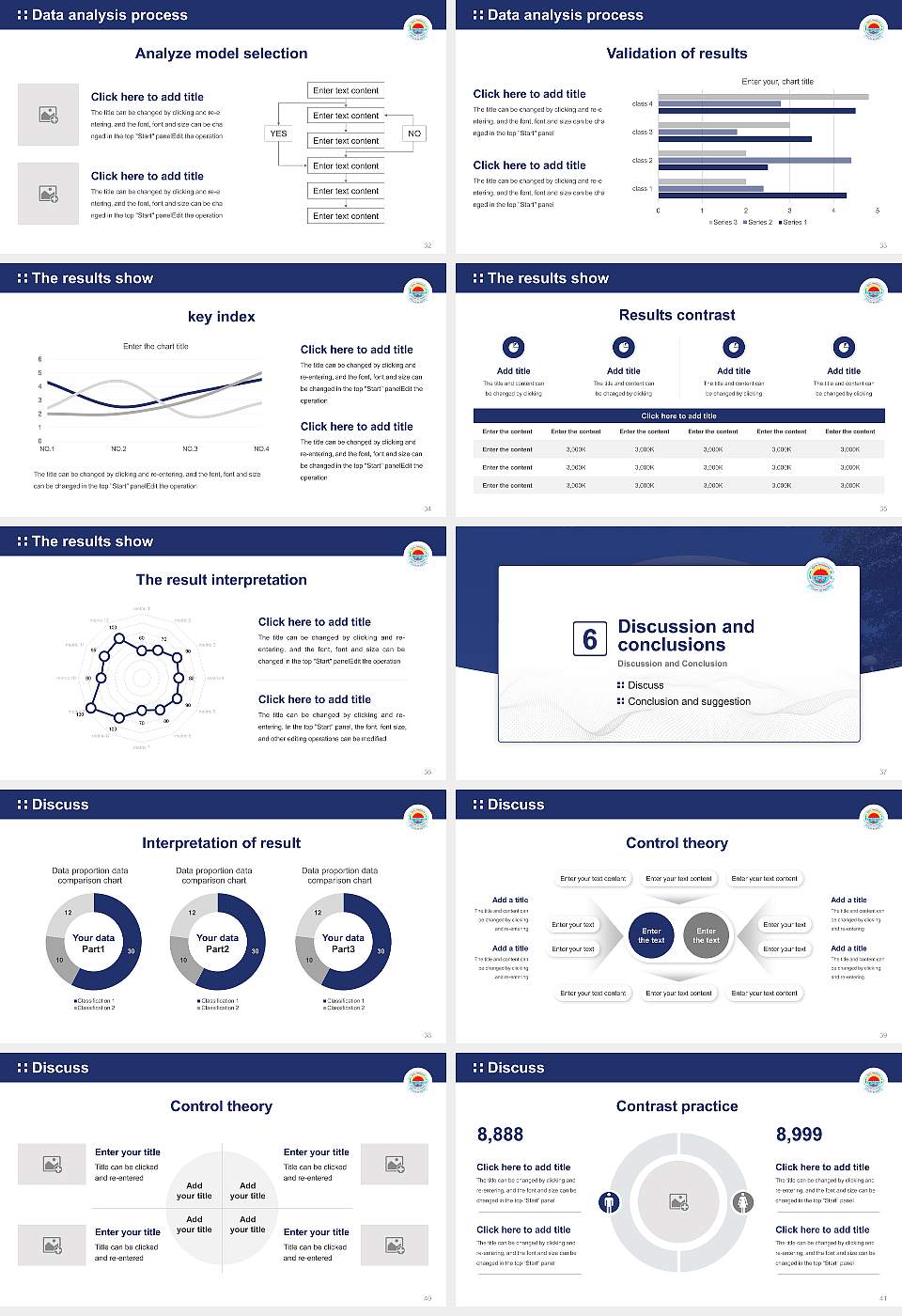 Kurukshetra University Graduation Thesis Defense PPT Template16:9 ratio PPT effect preview image5