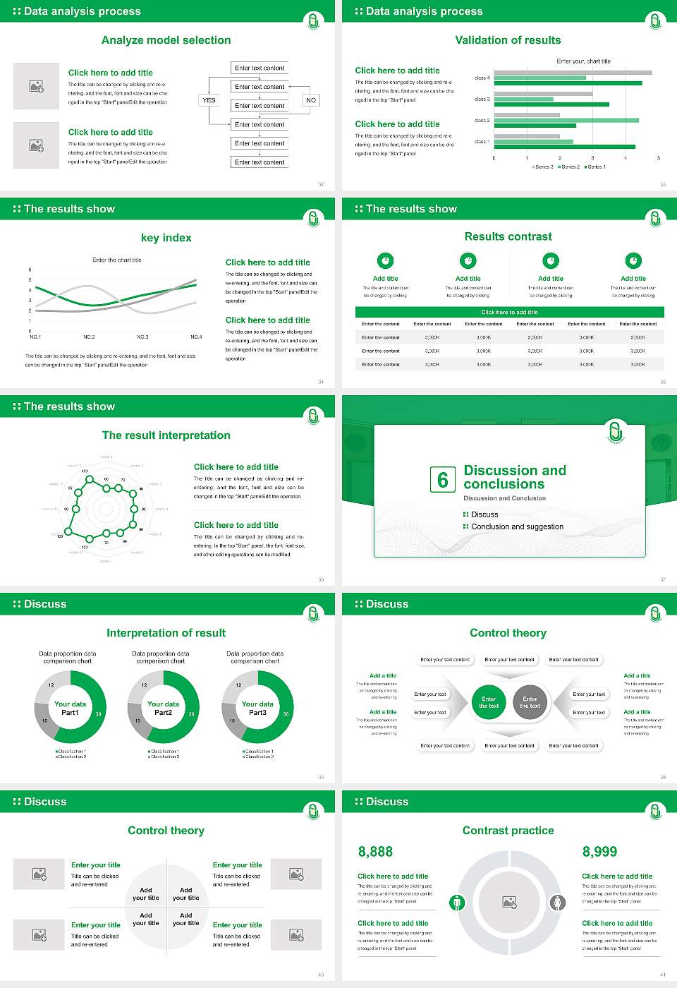 Junagadh Agricultural University Graduation Thesis Defense PPT Template16:9 ratio PPT effect preview image5