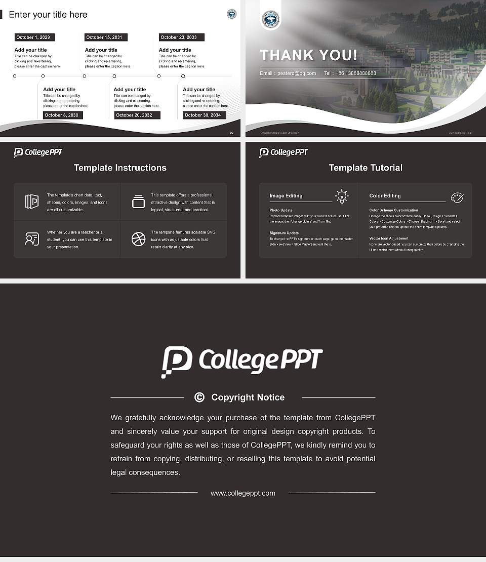 Khangchendzonga State University Lecture Sharing and Networking Event PPT Template16:9 ratio PPT effect preview image4