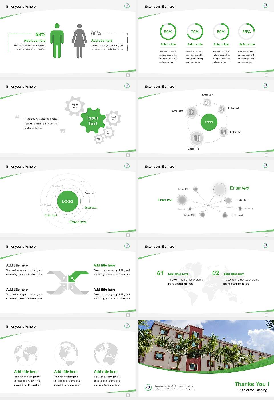 Kalinga Institute of Social Sciences Course/Courseware Creation PPT Template16:9 ratio PPT effect preview image4