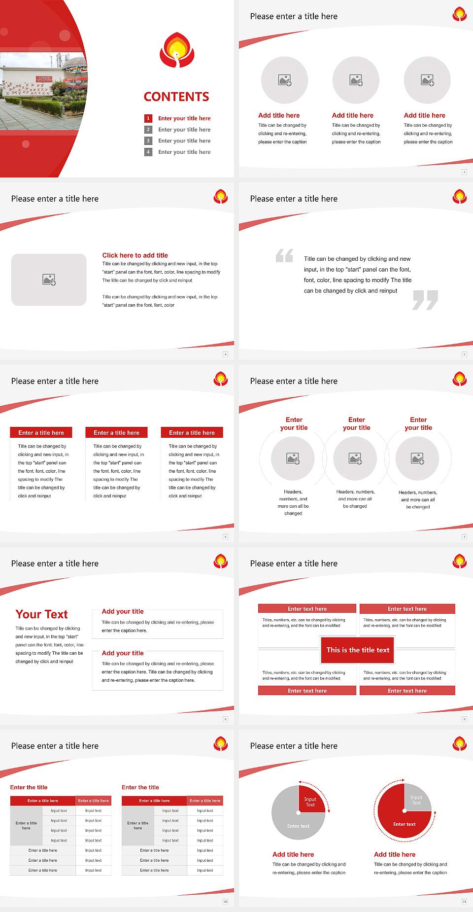 Karnavati University Course/Courseware Creation PPT Template4:3 ratio PPT effect preview image2