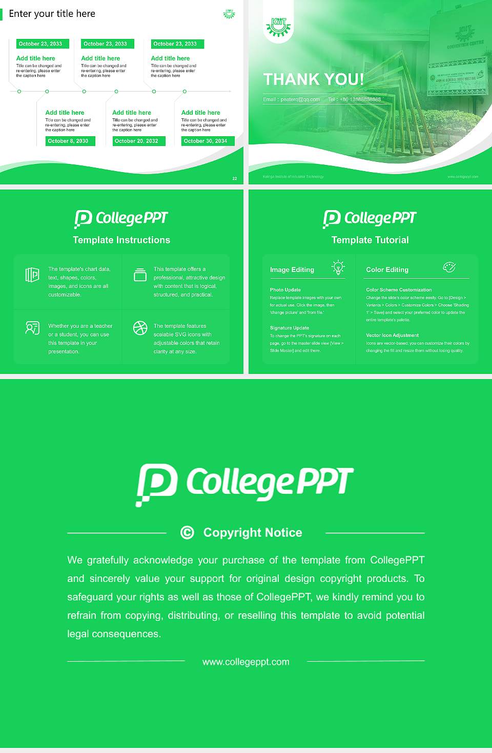 Kalinga Institute of Industrial Technology Lecture Sharing and Networking Event PPT Template4:3 ratio PPT effect preview image4