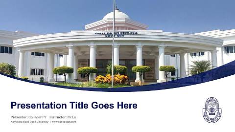 Karnataka State Open University Course/Courseware Creation PPT Template