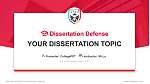 K.K. Modi University Disputation Powerpoint Vorlage