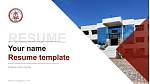 Khallikote Unitary University Resume Templat PPT