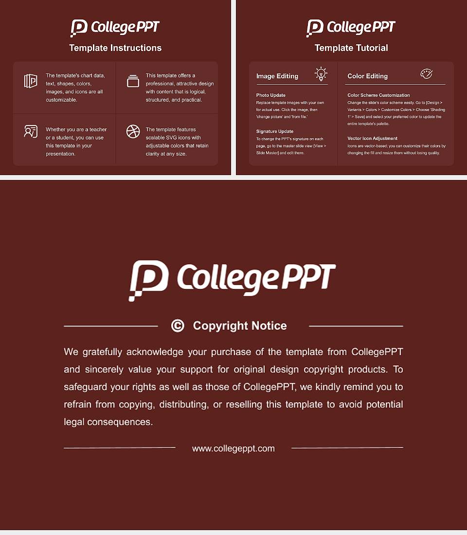 Kavikulaguru Kalidas Sanskrit University Course/Courseware Creation PPT Template4:3 ratio PPT effect preview image5