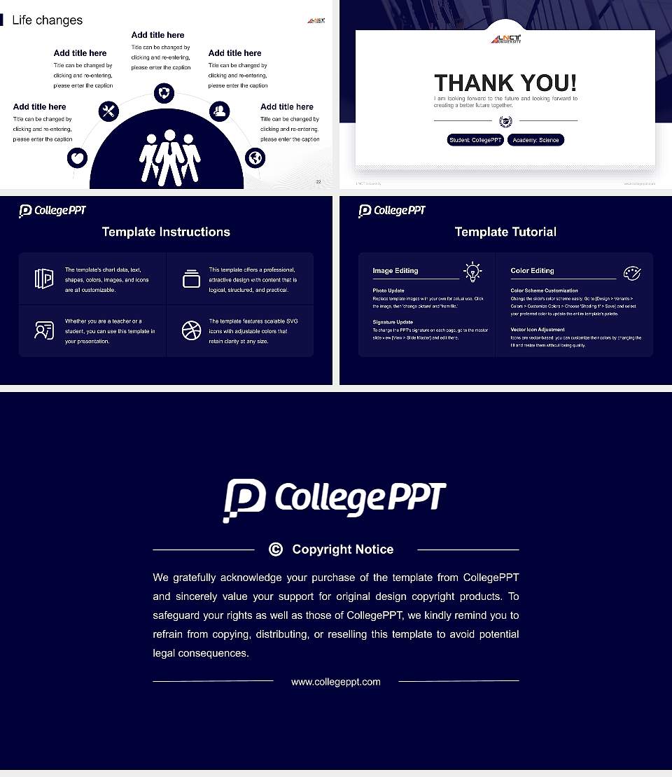 LNCT University National Scholarship Defense PPT Template16:9 ratio PPT effect preview image4