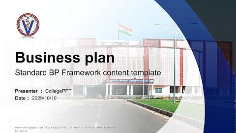 Lala Lajpat Rai University of Veterinary & Animal Sciences Competition/Entrepreneurship Contest PPT Template