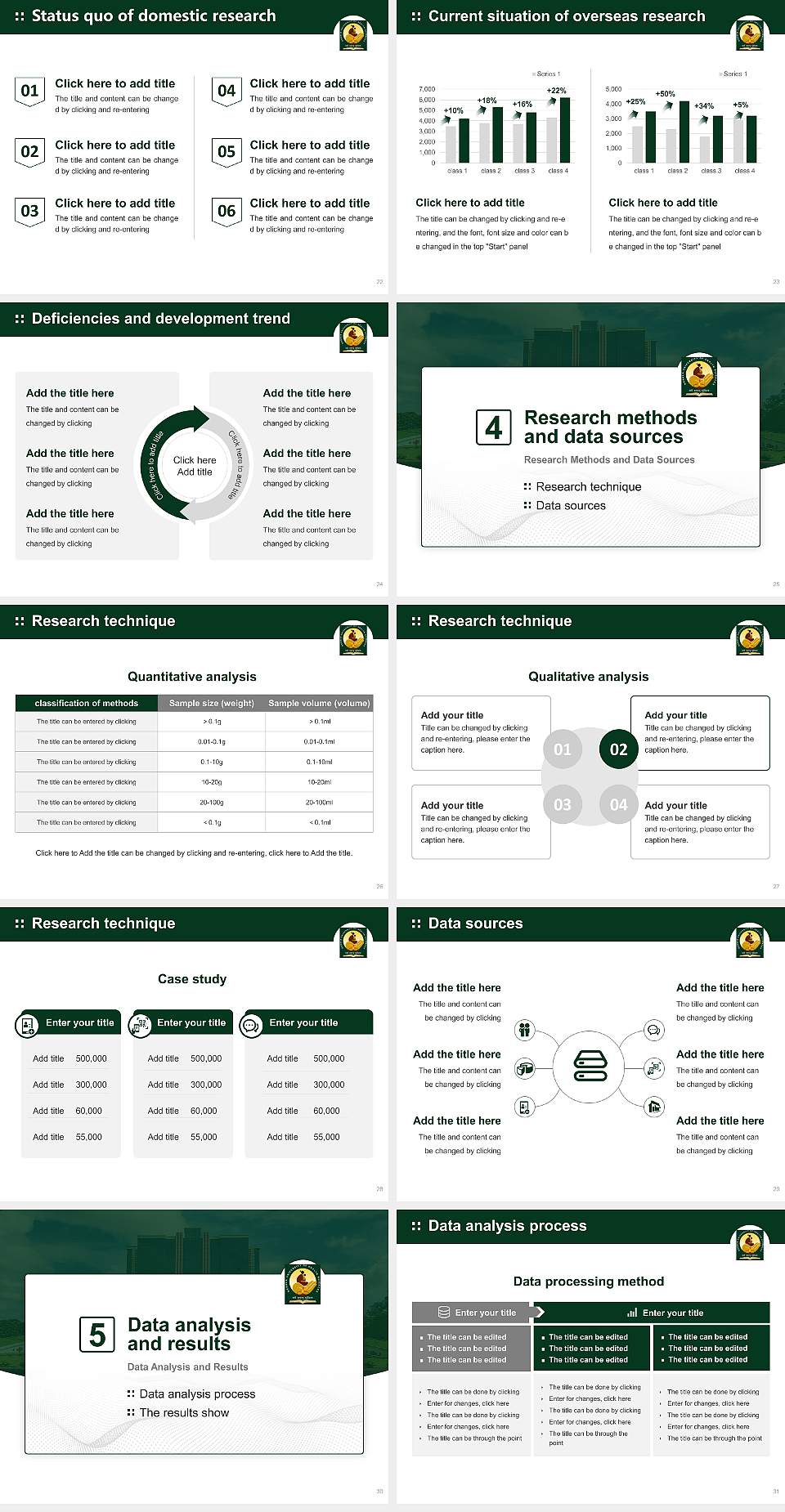 Kerala University of Health Sciences Graduation Thesis Defense PPT Template4:3 ratio PPT effect preview image4