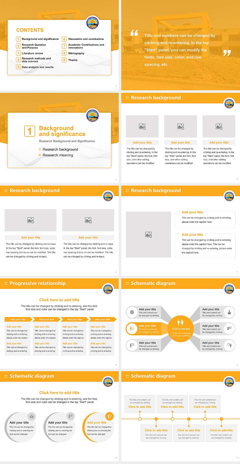 Krantiguru Shyamji Krishna Verma Kachchh University Graduation Thesis Defense PPT Template4:3 ratio PPT effect preview image2