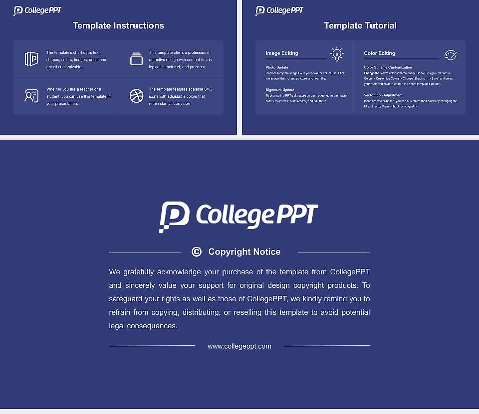 JIS University Academic Presentation/Research Findings Report PPT Template16:9 ratio PPT effect preview image5