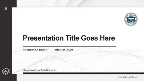 Khangchendzonga State University Thesis Proposal/Graduation Defense PPT Template