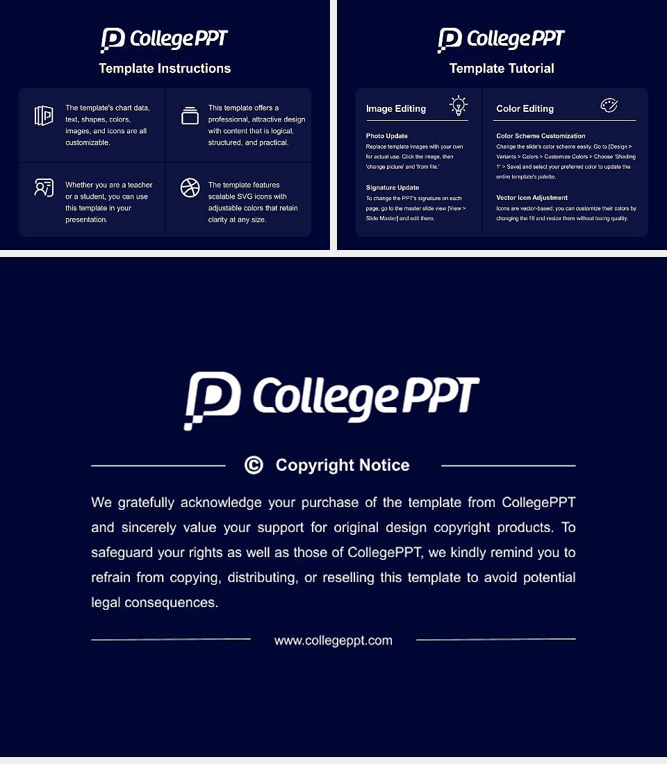 Kazi Nazrul University Course/Courseware Creation PPT Template4:3 ratio PPT effect preview image5