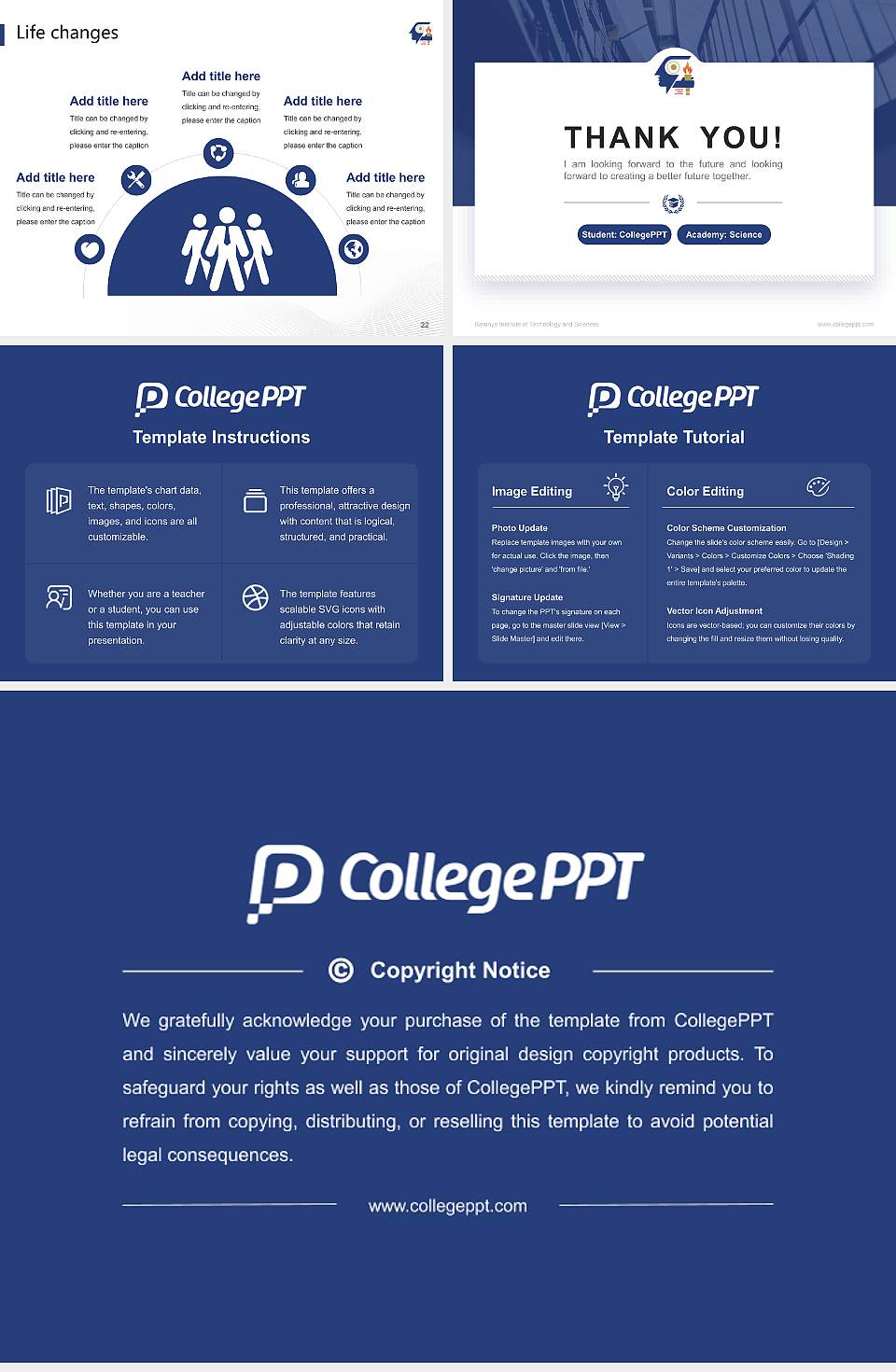 Karunya Institute of Technology and Sciences National Scholarship Defense PPT Template4:3 ratio PPT effect preview image4