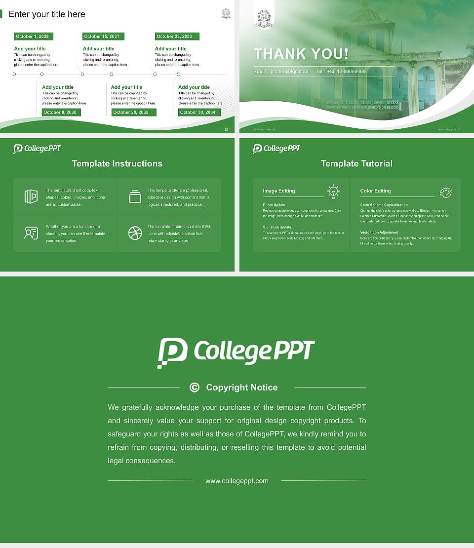 Kuvempu University Lecture Sharing and Networking Event PPT Template16:9 ratio PPT effect preview image4
