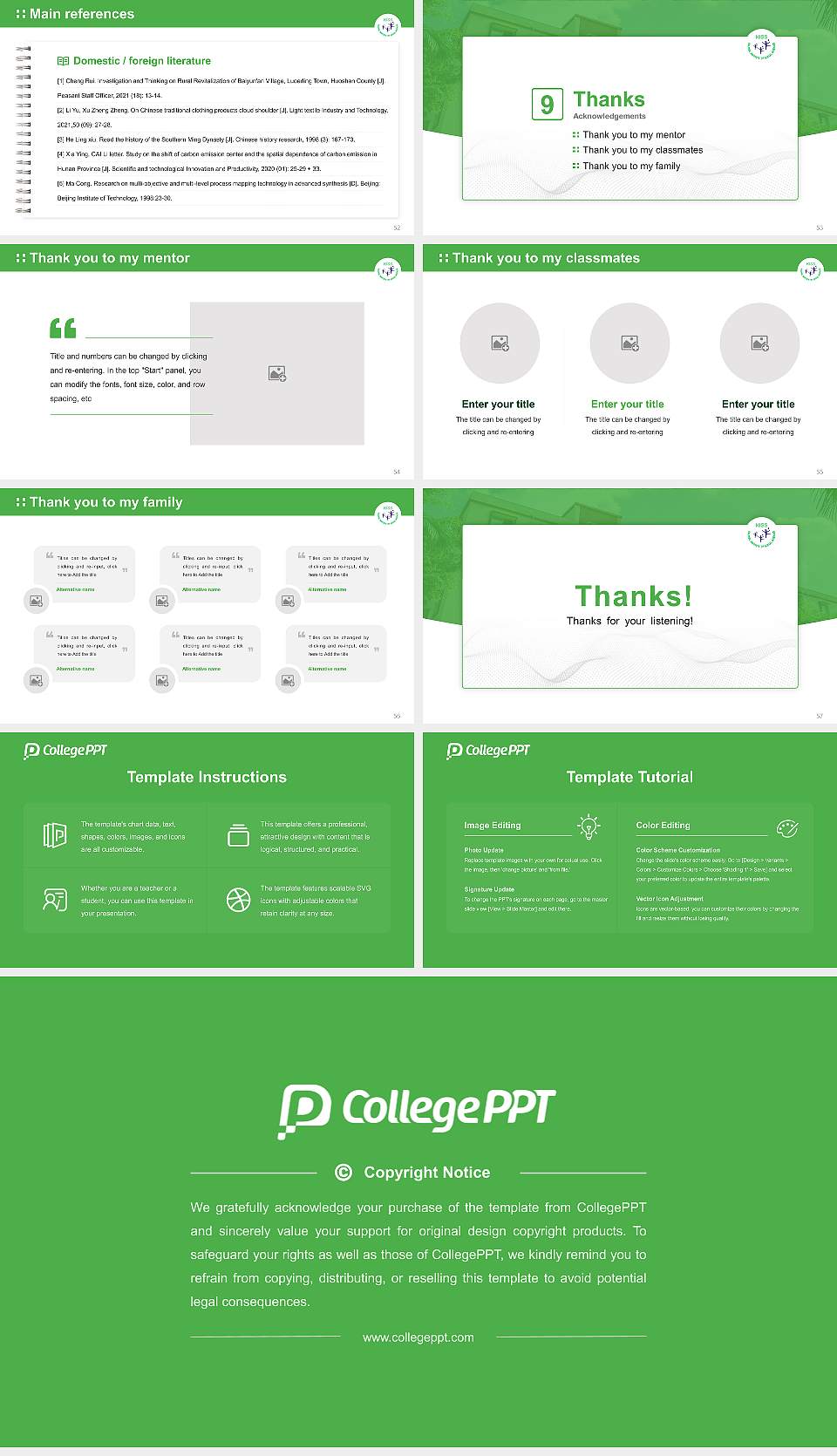 Kalinga Institute of Social Sciences Graduation Thesis Defense PPT Template16:9 ratio PPT effect preview image7