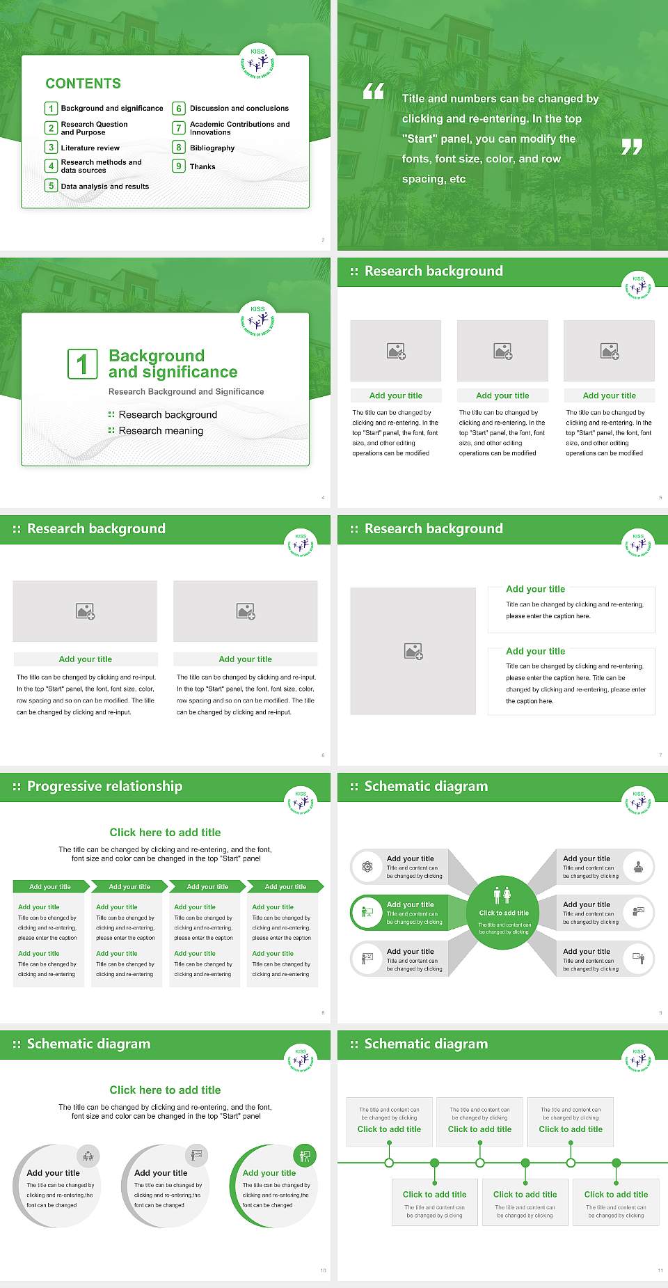 Kalinga Institute of Social Sciences Graduation Thesis Defense PPT Template4:3 ratio PPT effect preview image2