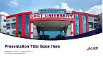 LNCT University Course/Courseware Creation PPT Template