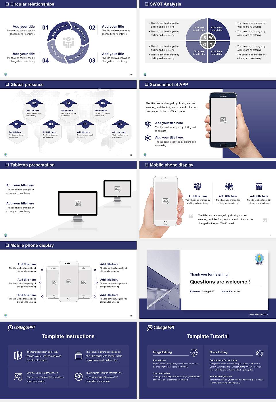 Jaypee University of Information Technology General PPT Template16:9 ratio PPT effect preview image5