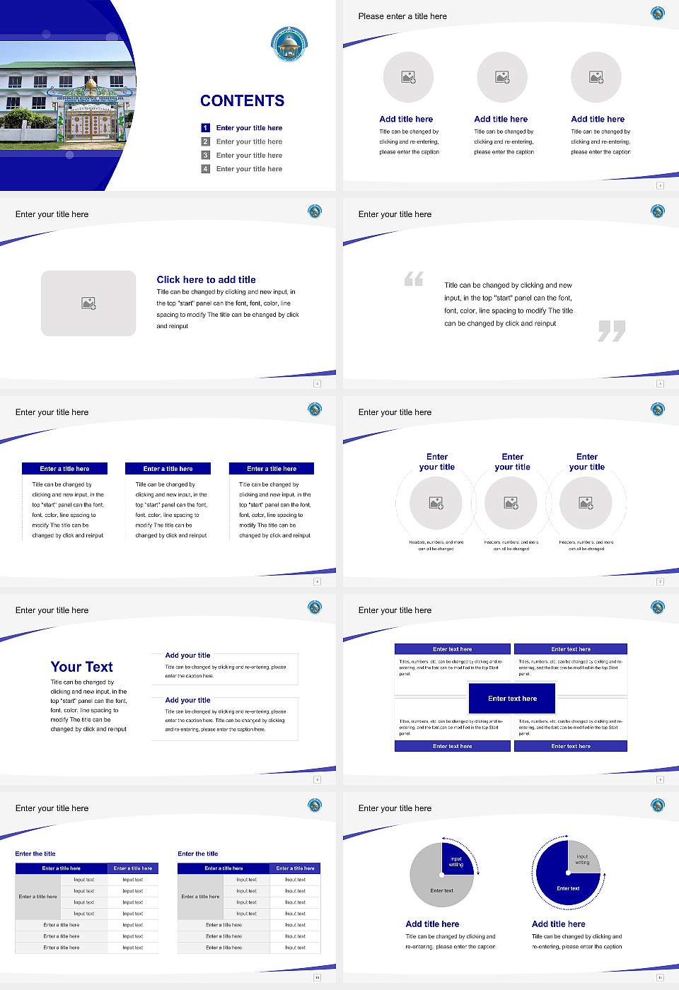 Krishnaguru Adhyatmik Visvavidyalaya Course/Courseware Creation PPT Template16:9 ratio PPT effect preview image2