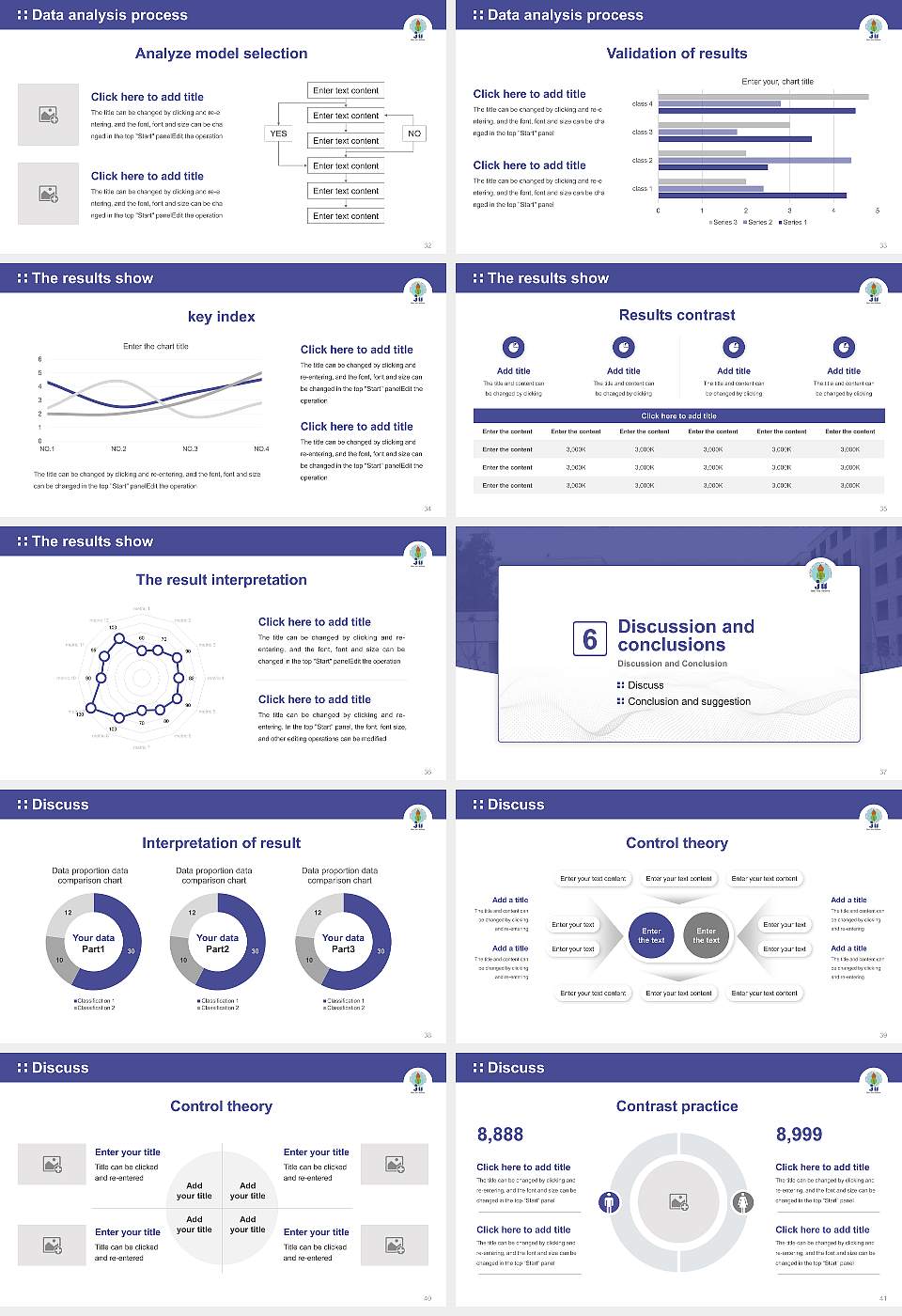 Jaypee University-Anoopshahr Graduation Thesis Defense PPT Template16:9 ratio PPT effect preview image5