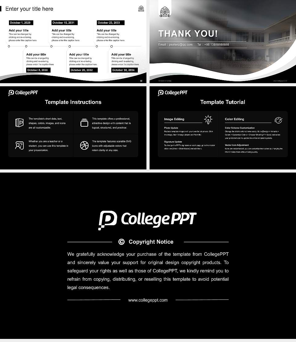 Kannada University Lecture Sharing and Networking Event PPT Template16:9 ratio PPT effect preview image4