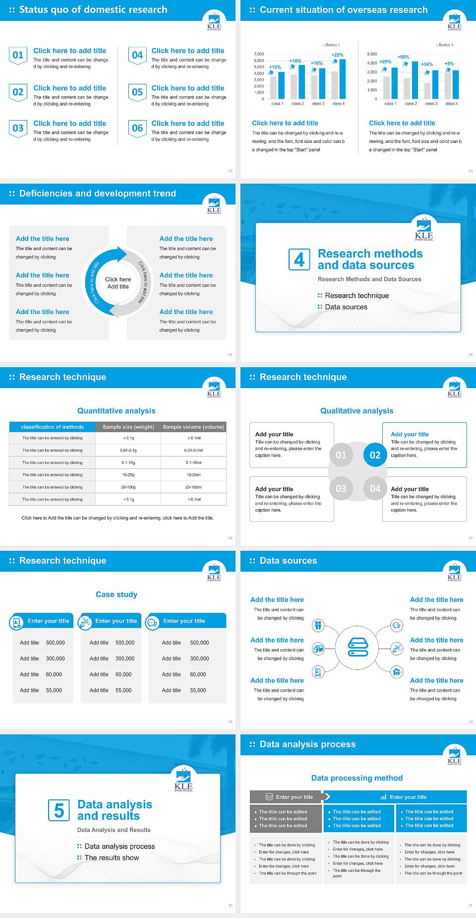 KLE Academy of Higher Education and Research Graduation Thesis Defense PPT Template4:3 ratio PPT effect preview image4